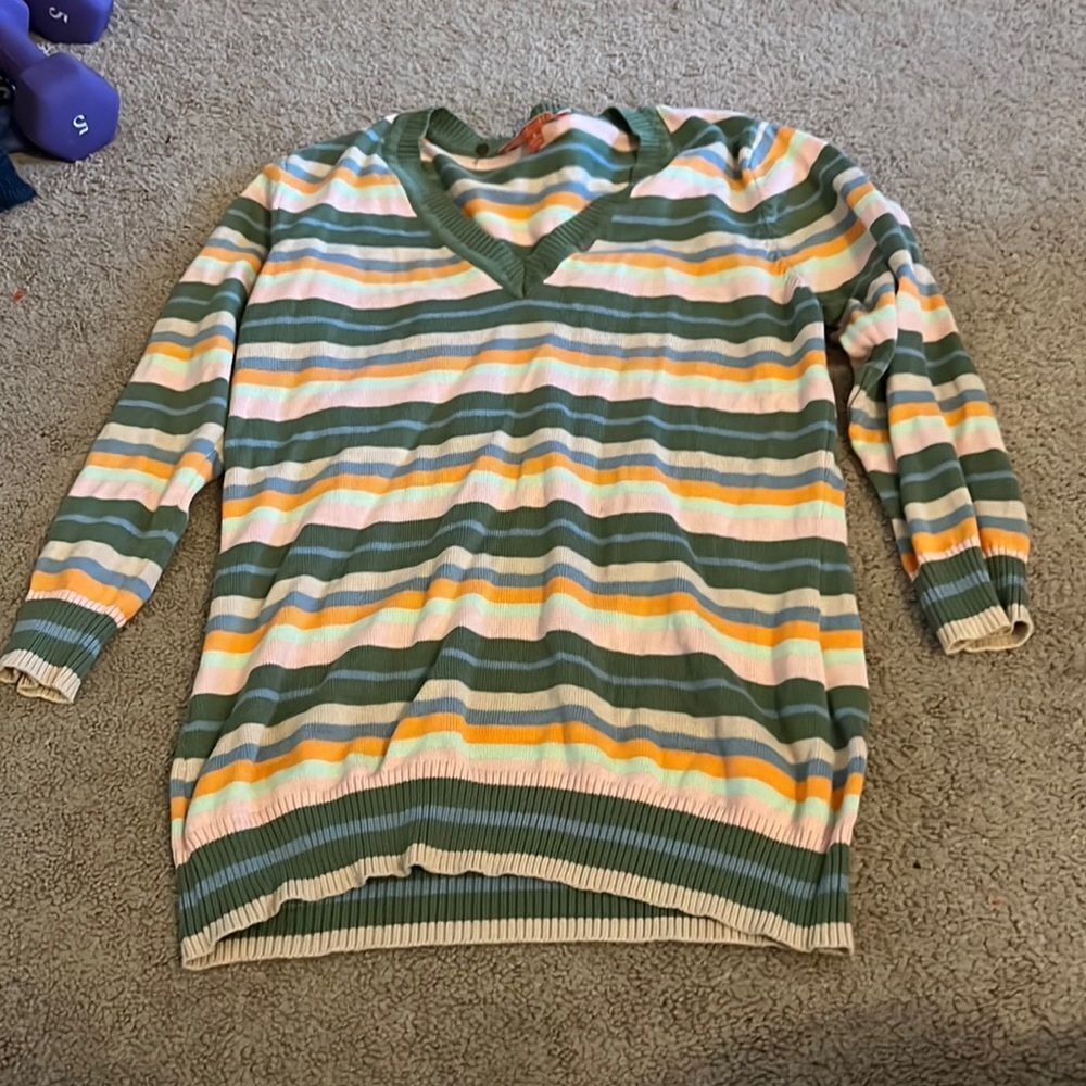 ModCloth striped small top‎